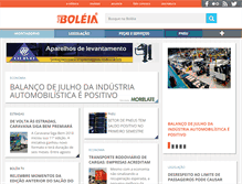Tablet Screenshot of naboleia.com.br